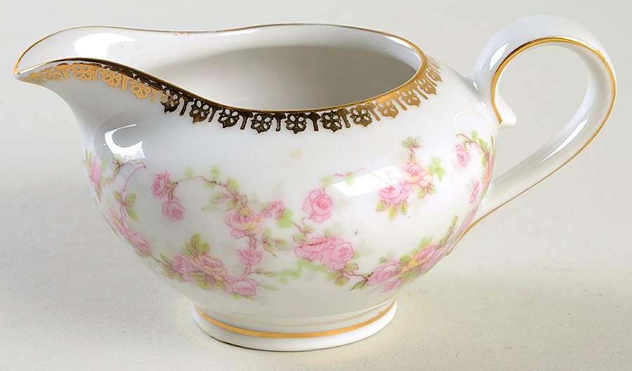 Original Bridal Rose Mini Creamer by Schumann - Bavaria-1