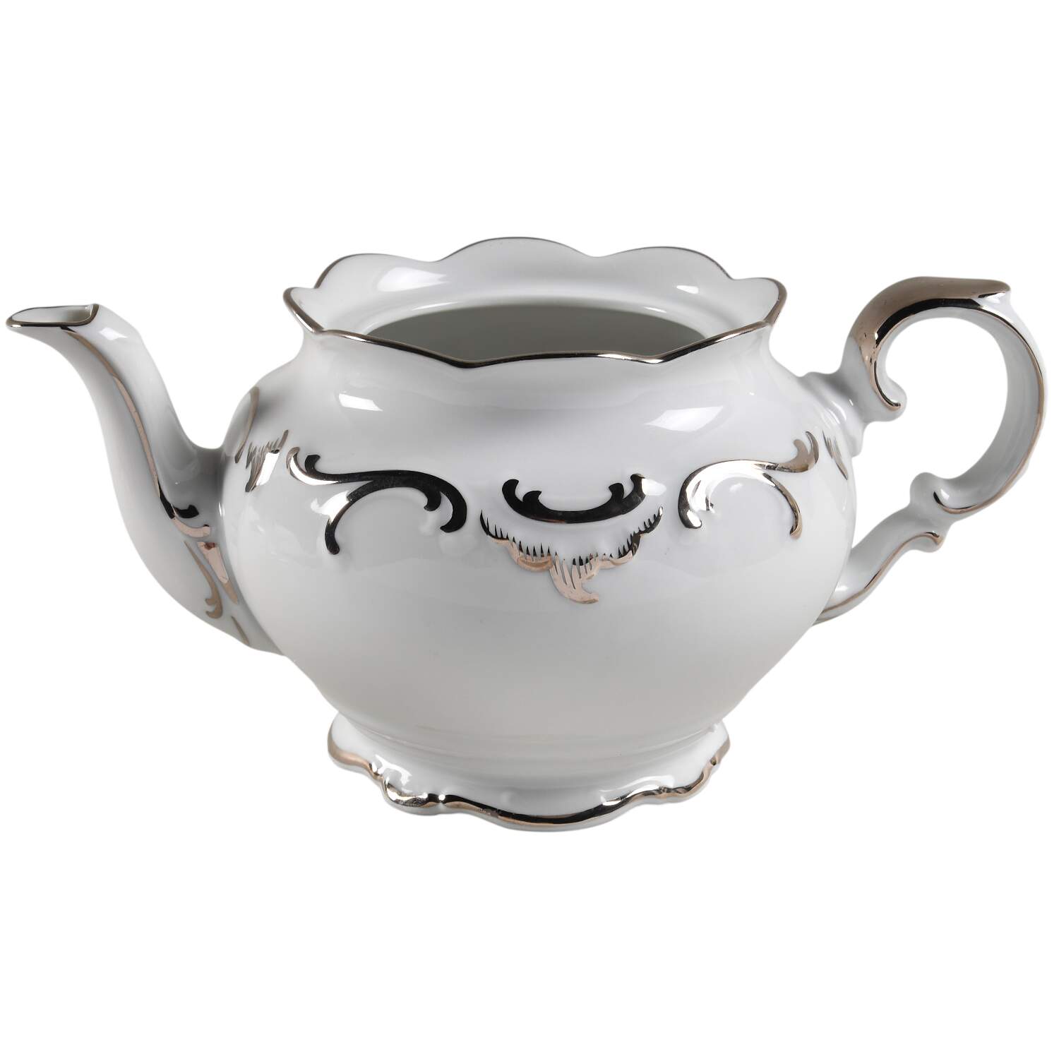 Platinum Elegance Teapot No Lid by Schumann - Bavaria-1