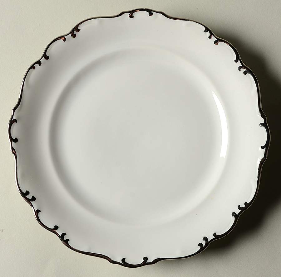 Platinum Elegance Salad Plate by Schumann - Bavaria-1
