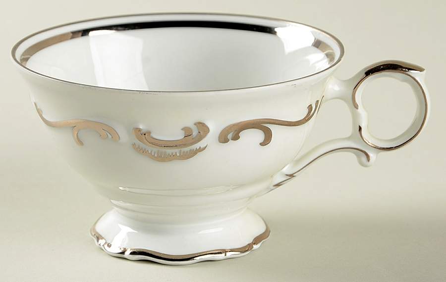 Platinum Elegance Footed Cup by Schumann - Bavaria-1