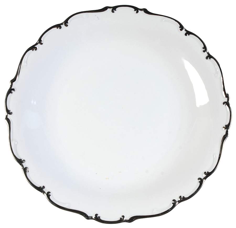 Platinum Elegance 12" Chop Plate (Round Platter) by Schumann - Bavaria-1