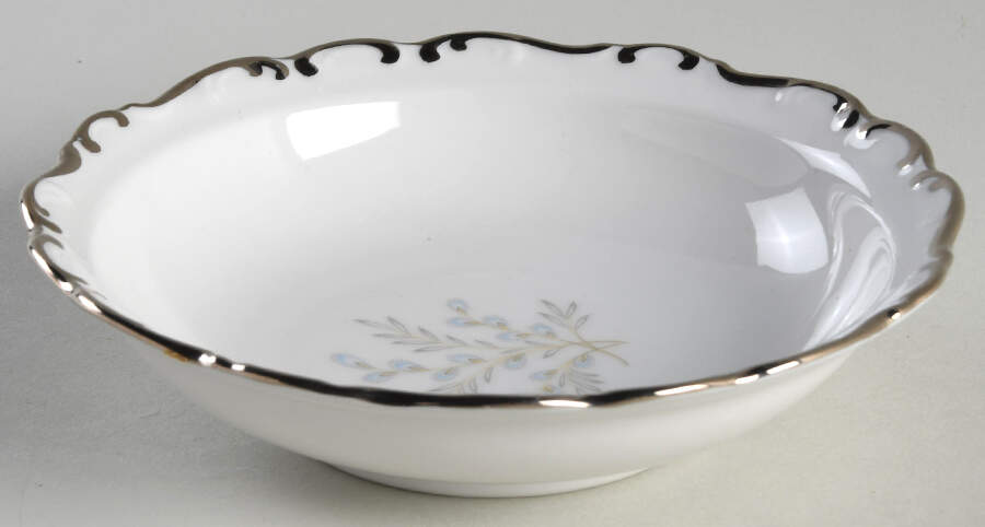 Platinum Glow Fruit/Dessert (Sauce) Bowl by Schumann - Bavaria-1