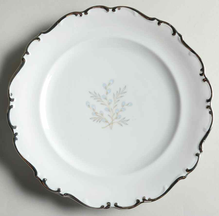 Platinum Glow Salad Plate by Schumann - Bavaria-1