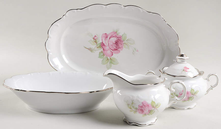 Platinum Radiance 5 Piece Hostess Set by Schumann - Bavaria-1
