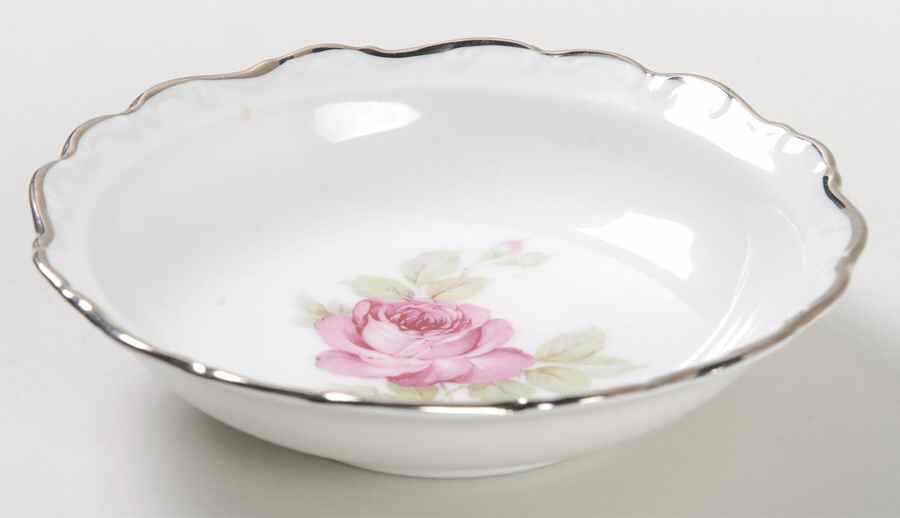 Platinum Radiance Fruit/Dessert (Sauce) Bowl by Schumann - Bavaria-1