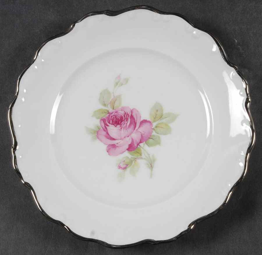 Platinum Radiance Bread & Butter Plate by Schumann - Bavaria-1