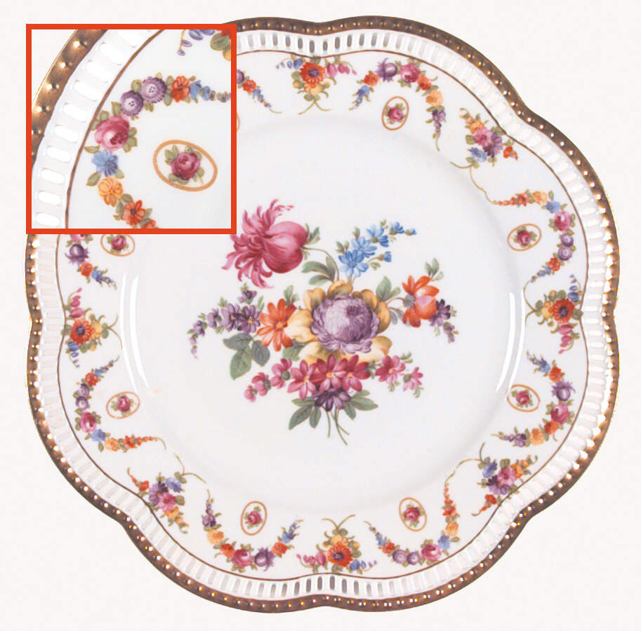 Rheinland Dinner Plate by Schumann - Bavaria-1