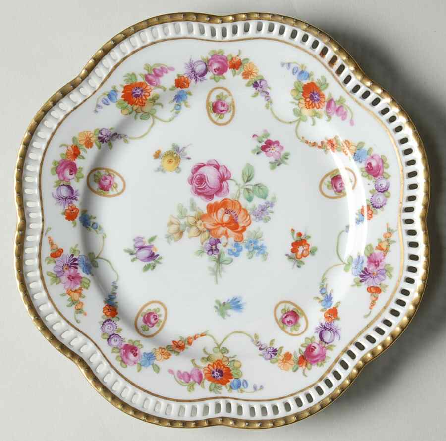 Dresdener Art Bread & Butter Plate by Schumann - Bavaria-1