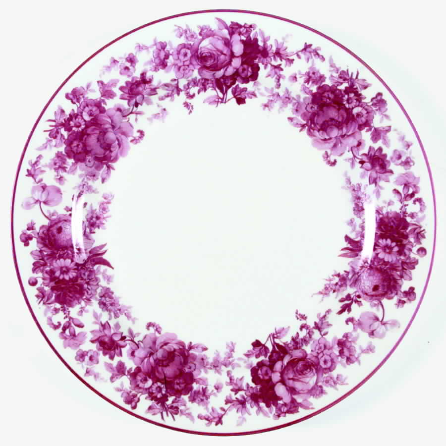 Rosedale Dinner Plate by Schumann - Bavaria-1