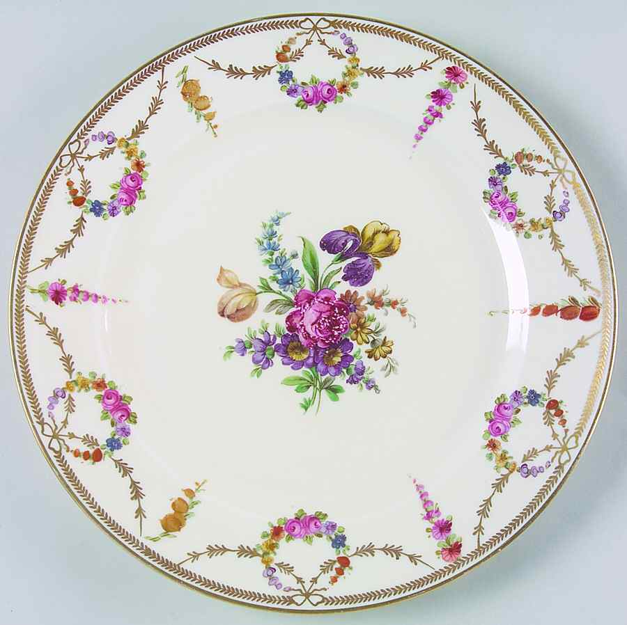 San Luis Rey (Ivory Background) Dinner Plate by Schumann - Bavaria-1