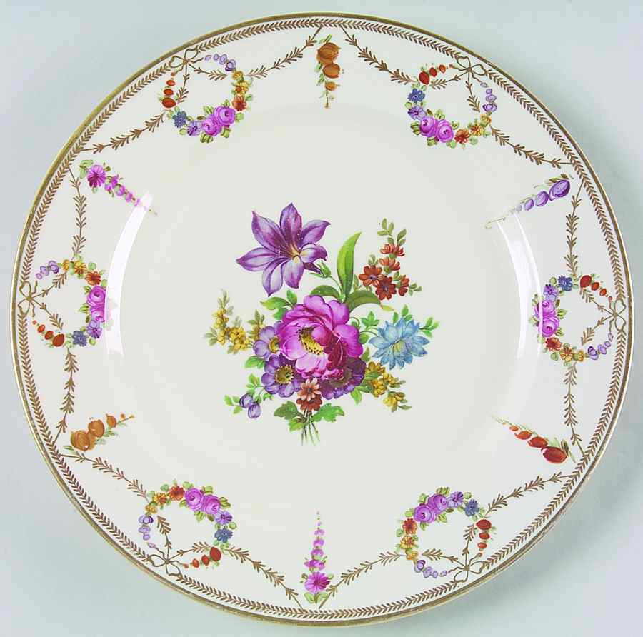 San Luis Rey (Ivory Background) Dinner Plate by Schumann - Bavaria-1