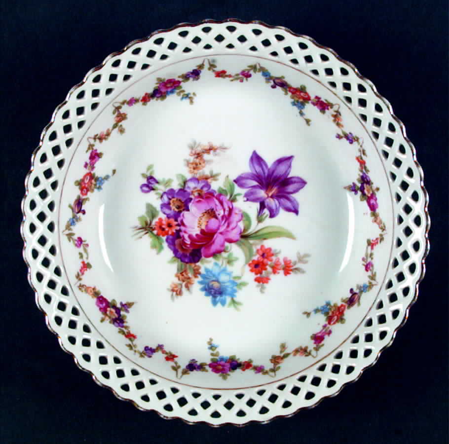 SCH106 8" Pierced Round Bowl by Schumann - Bavaria-1