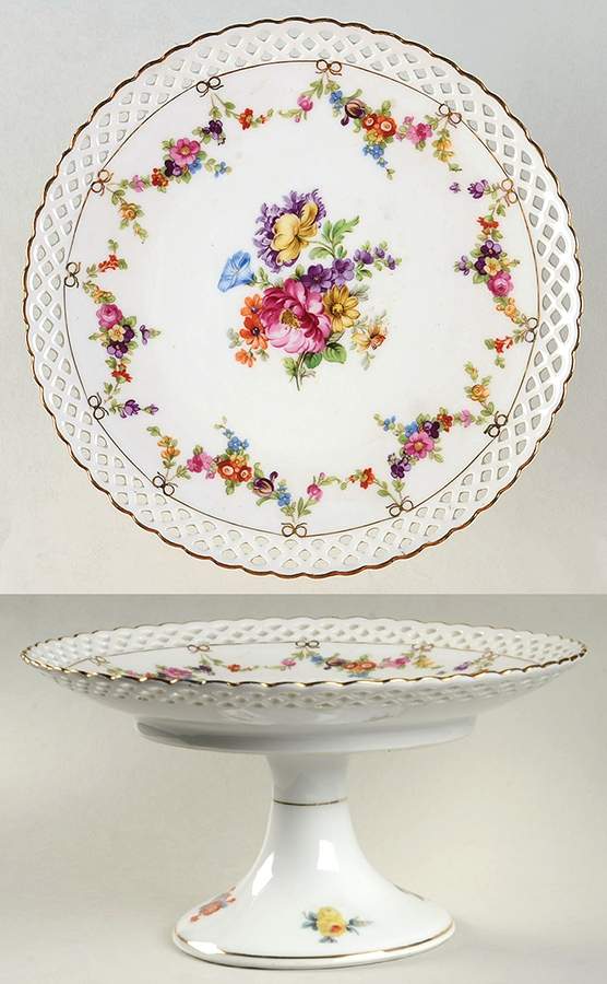 SCH106 8" Diameter Pedestal Cake Stand by Schumann - Bavaria-1