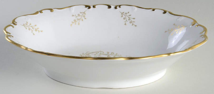 SCH110 9" Oval Vegetable Bowl by Schumann - Bavaria-1