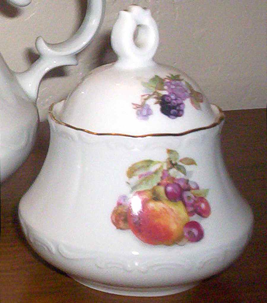 SCH14 Sugar Bowl & Lid by Schumann - Bavaria-1