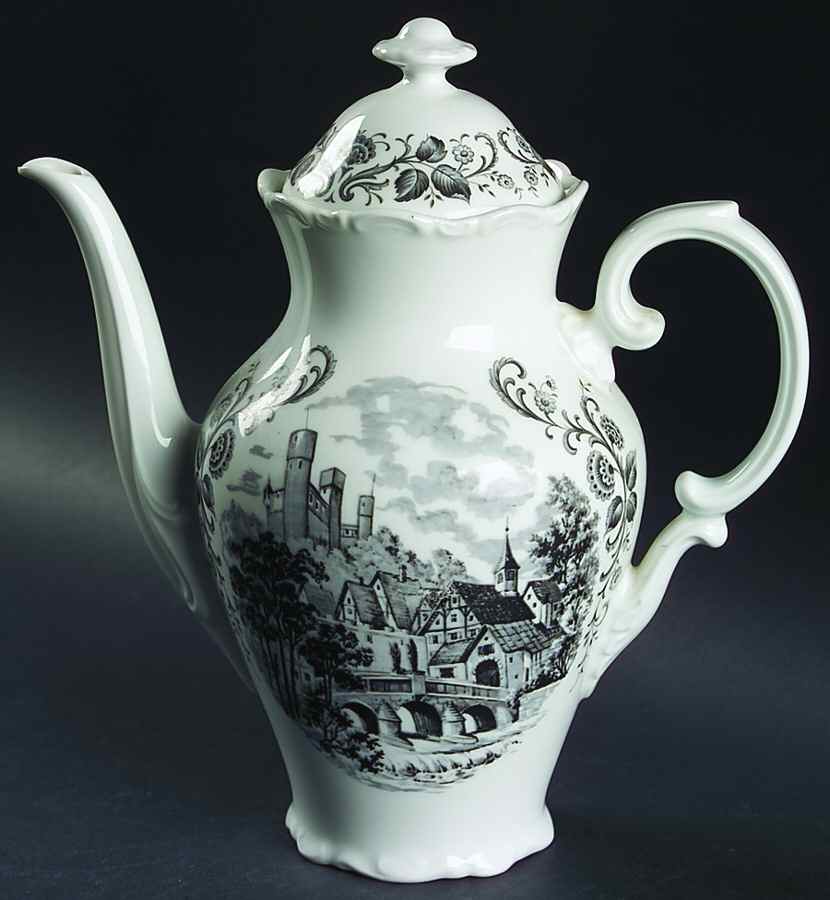 SCH49 Coffee Pot & Lid by Schumann - Bavaria-1