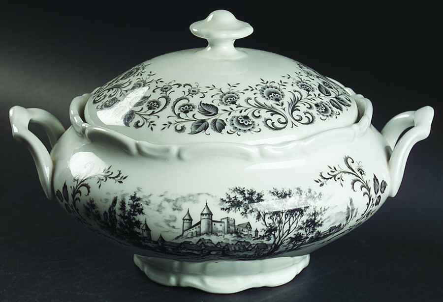 SCH49 Round Covered Vegetable by Schumann - Bavaria-1
