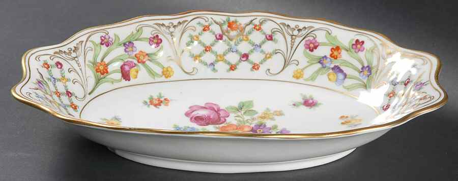 SCH55 10" Oval Vegetable Bowl by Schumann - Bavaria-1