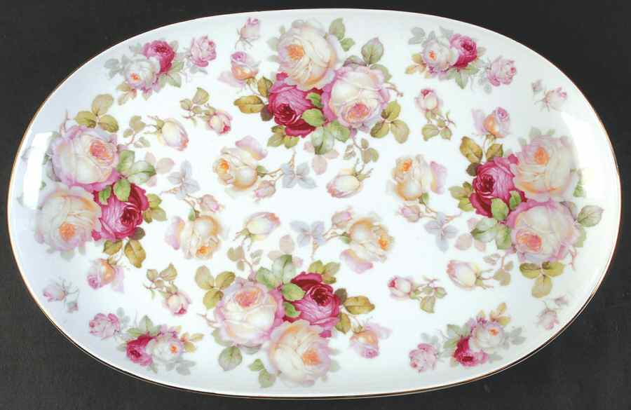 SCH6 14" Oval Serving Platter by Schumann - Bavaria-1