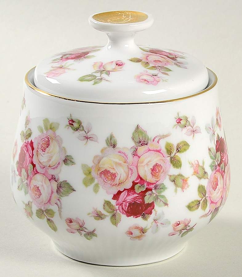SCH6 Sugar Bowl & Lid by Schumann - Bavaria-1