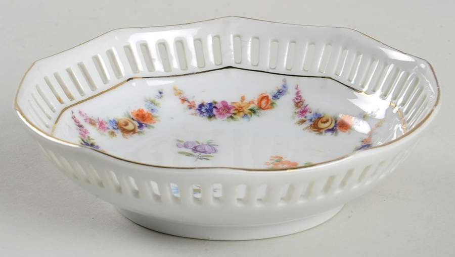 SCH90 Pierced Nut Dish by Schumann - Bavaria-1