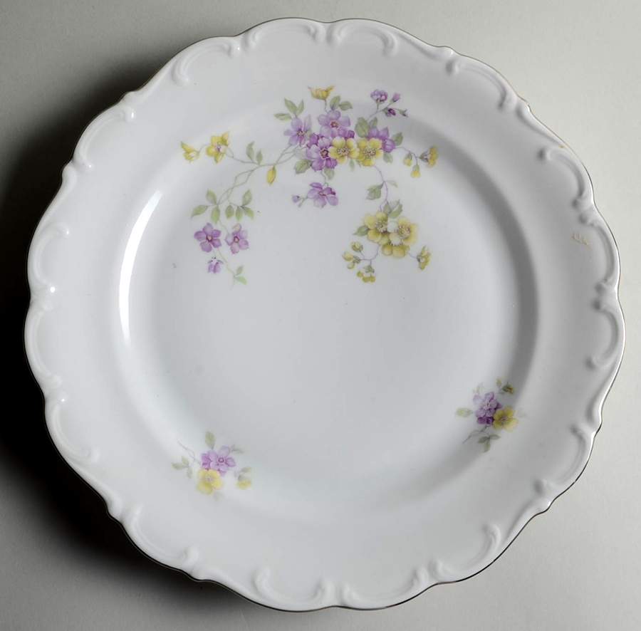 Springtime Lavender Dinner Plate by Schumann - Bavaria-1