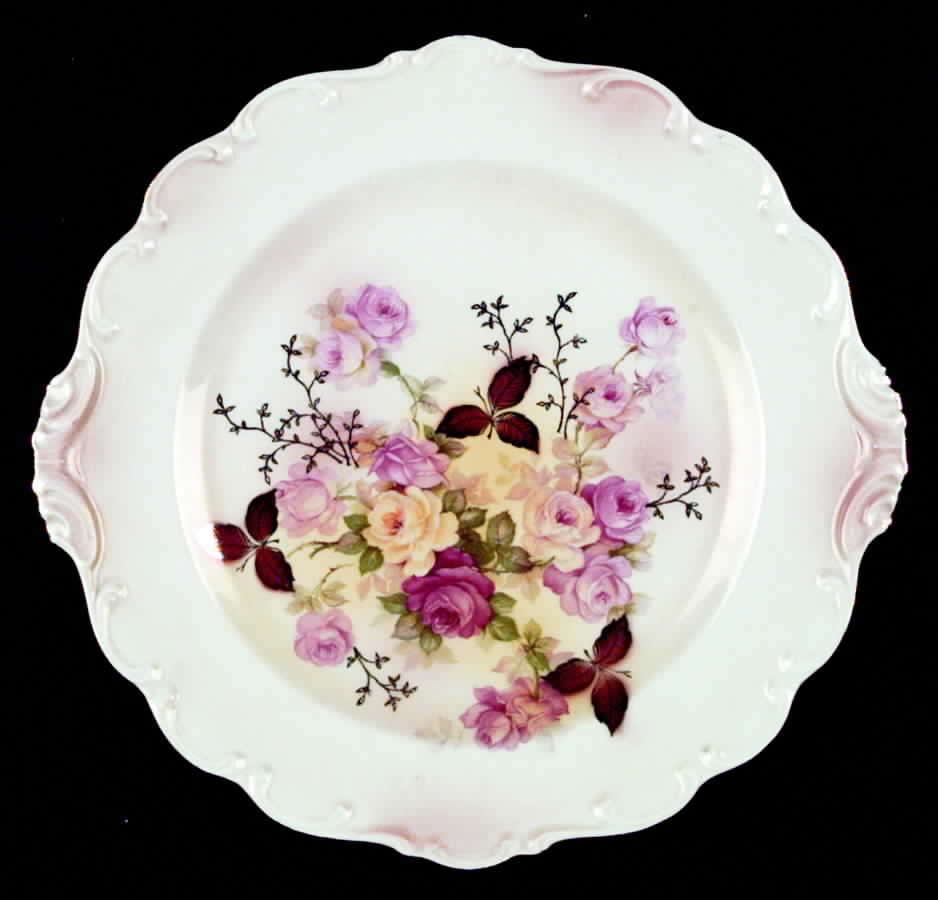 Sunset Rose Dinner Plate by Schumann - Bavaria-1