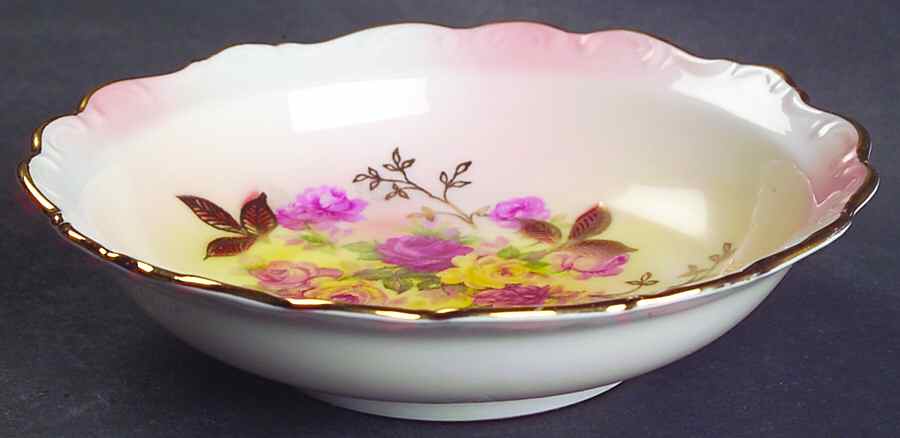 Sunset Rose Fruit/Dessert (Sauce) Bowl by Schumann - Bavaria-1