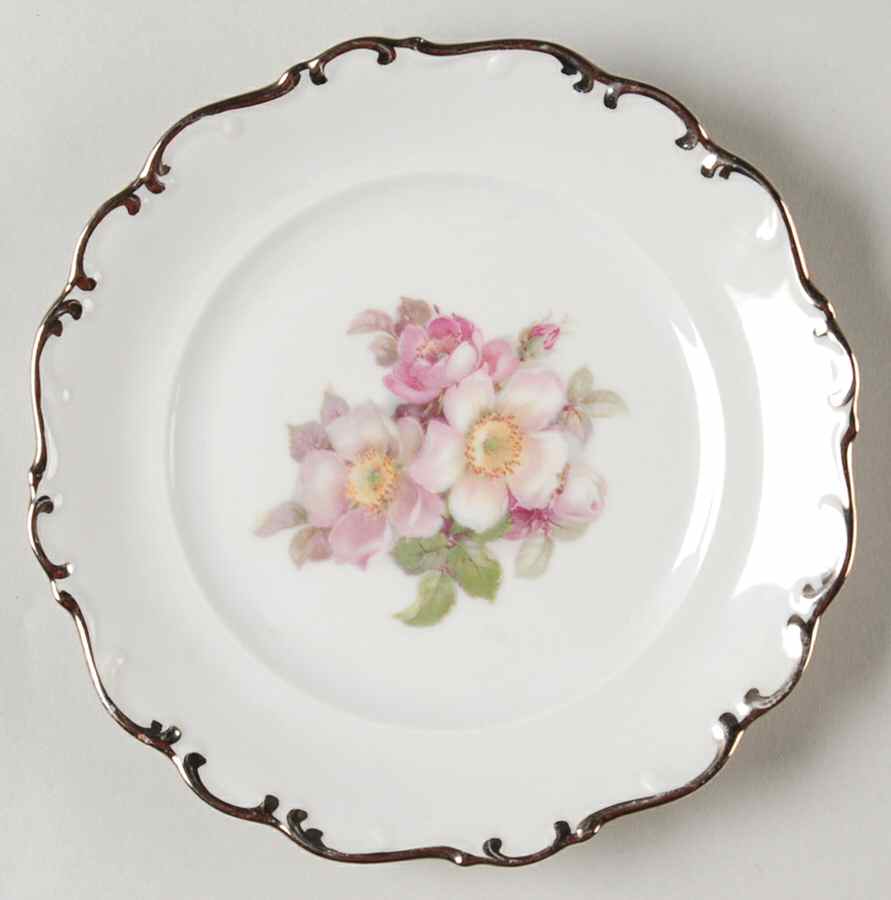 Sweet Briar Bread & Butter Plate by Schumann - Bavaria-1