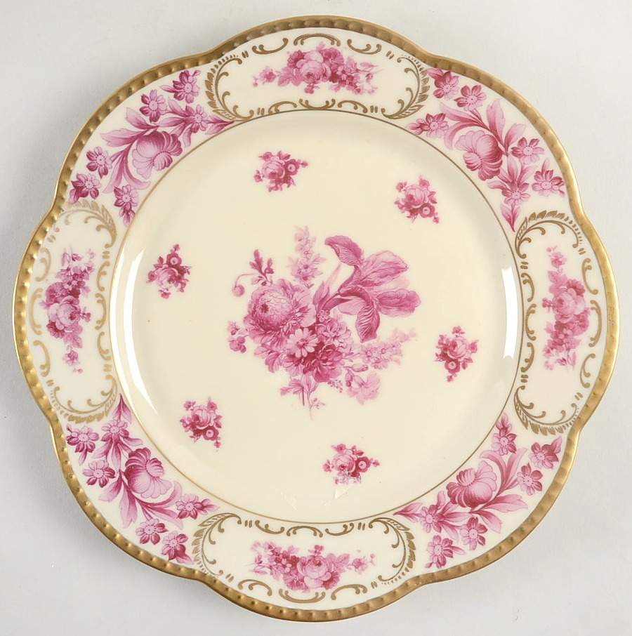 Vienna Rose Luncheon Plate by Schumann - Bavaria-1