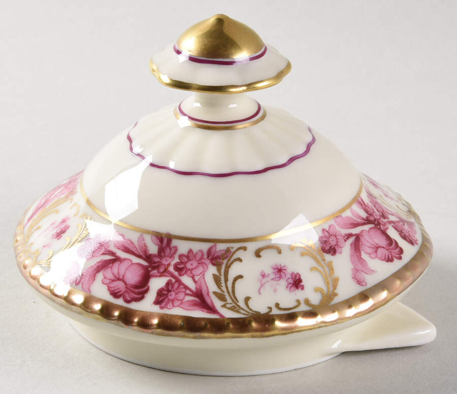Vienna Rose Lid for Teapot by Schumann - Bavaria-1