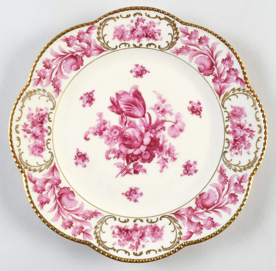 Vienna Rose Dinner Plate by Schumann - Bavaria-1