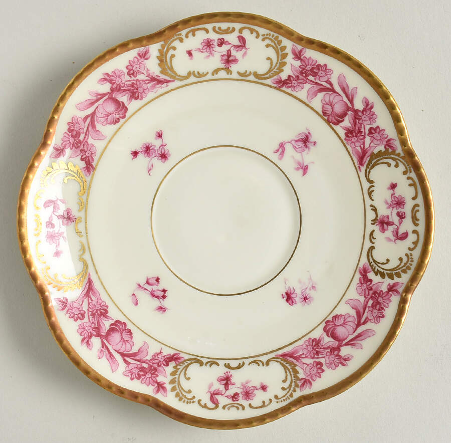 Vienna Rose Saucer for Bouillon Cup by Schumann - Bavaria-1