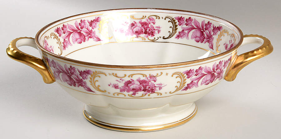Vienna Rose Round Vegetable No Lid by Schumann - Bavaria-1