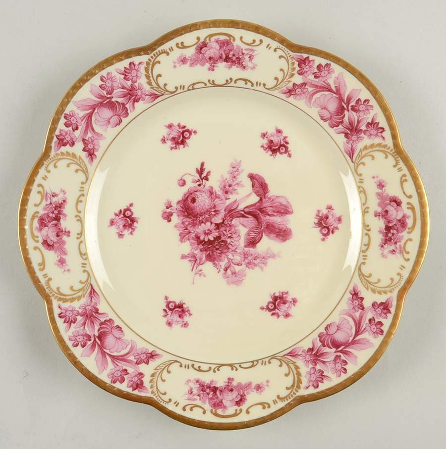 Vienna Rose Salad Plate by Schumann - Bavaria-1