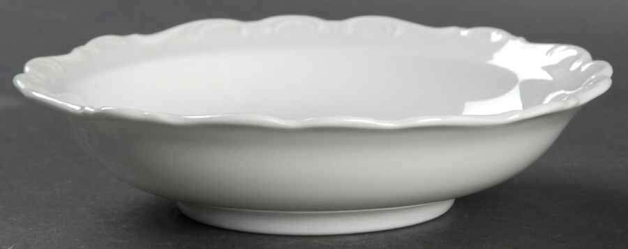 White Elegance Fruit/Dessert (Sauce) Bowl by Schumann - Bavaria-1