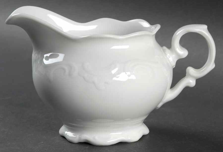 White Elegance Creamer by Schumann - Bavaria-1