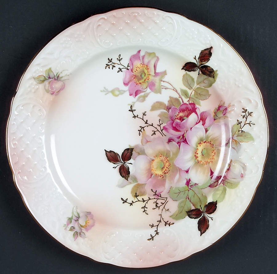 Wild Rose Blush Dinner Plate by Schumann - Bavaria-1