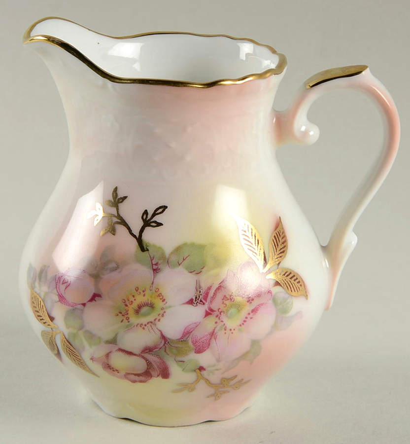 Wild Rose Blush Creamer by Schumann - Bavaria-1