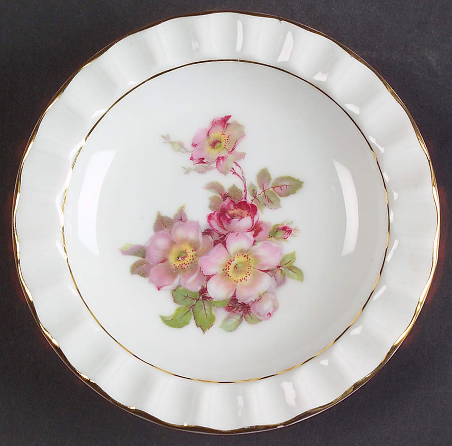 Wild Rose Scalloped (Coupe) Small Ashtray by Schumann - Bavaria-1