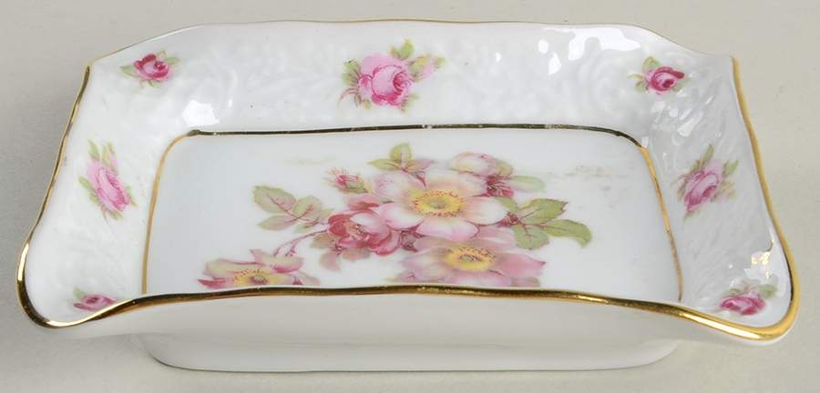 Wild Rose Scalloped (Coupe) Small Ashtray by Schumann - Bavaria-1