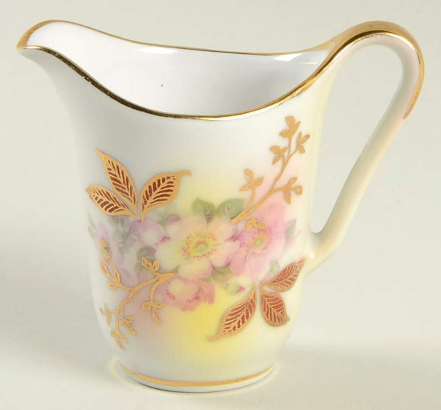 Wild Rose (Smooth) Individual Creamer by Schumann - Bavaria-1