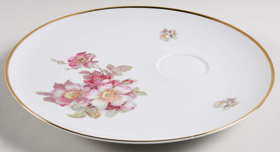 Wild Rose (Smooth) Snack Plate by Schumann - Bavaria-1