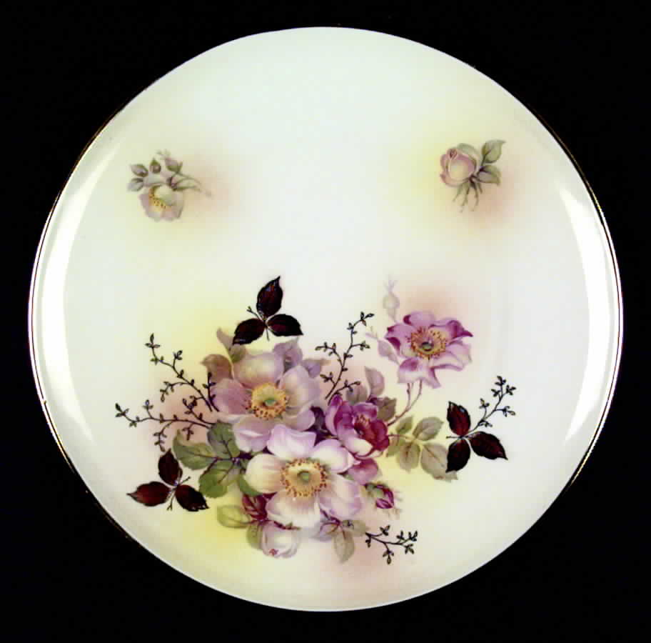 Wild Rose (Smooth) Dinner Plate by Schumann - Bavaria-1
