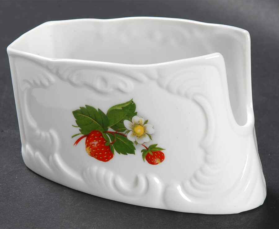 Wild Strawberry Spoon Stacking Spoon Holder Caddy by Schumann - Bavaria-1