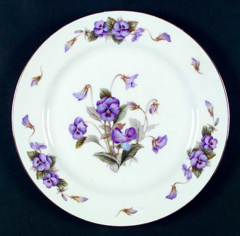 Pansy Dinner Plate by SC Japan-1