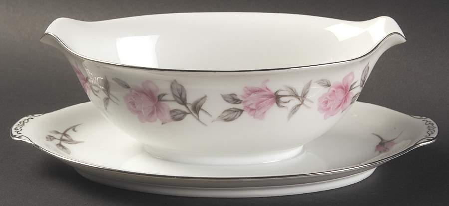 SCJ47 Gravy Boat with Attached Underplate by SC Japan-1