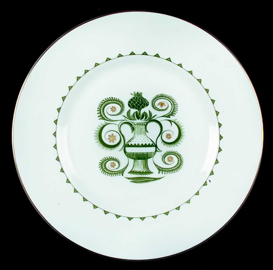 Assyrian Motiff Dinner Plate by Susie Cooper-1