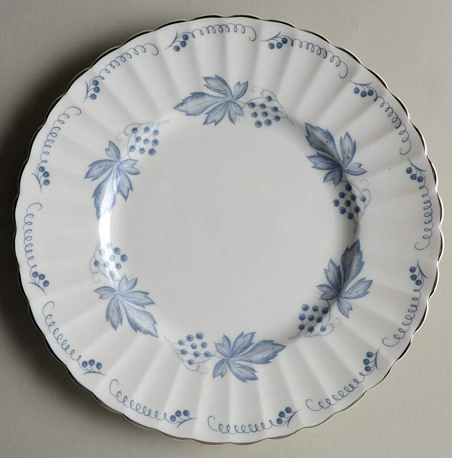 Blue Vine Salad Plate by Susie Cooper-1