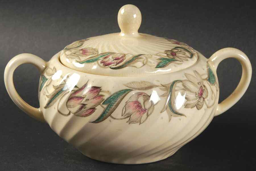 Endon Sugar Bowl & Lid by Susie Cooper-1